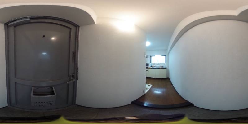 パノラマ画像玄関