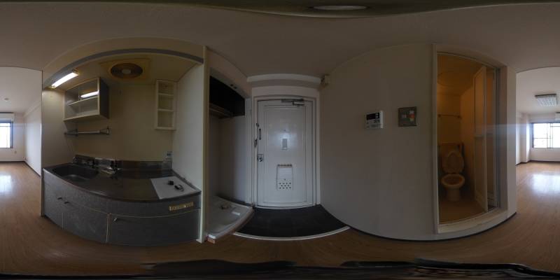 パノラマ画像玄関