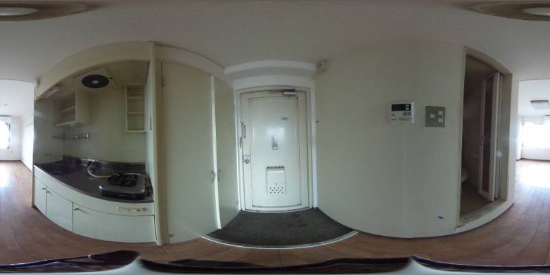 パノラマ画像玄関