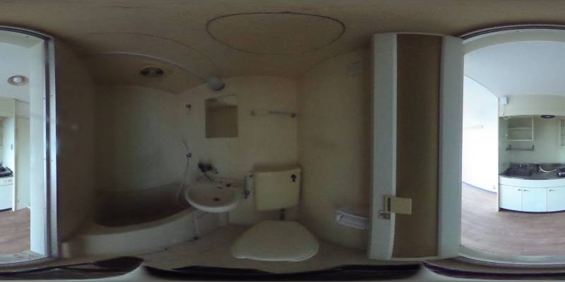 パノラマ画像トイレ