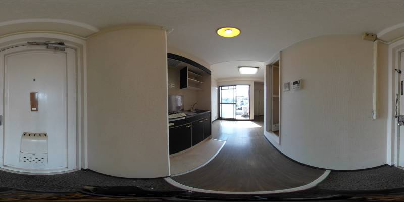 パノラマ画像玄関