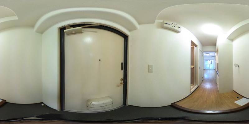 パノラマ画像玄関