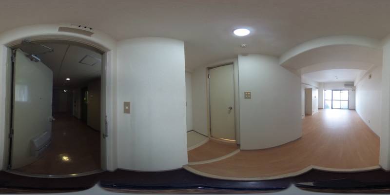 パノラマ画像玄関