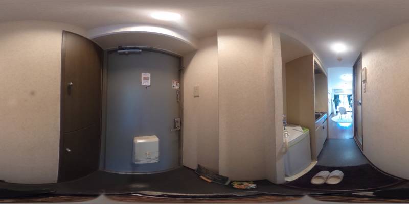 パノラマ画像玄関