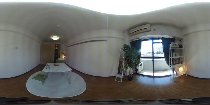 パノラマ画像洋室