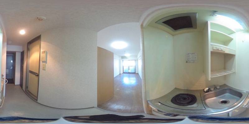 パノラマ画像キッチン