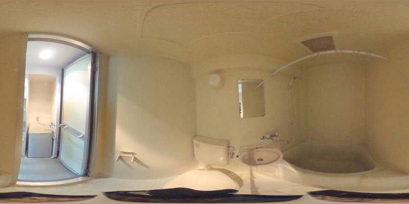 パノラマ画像バスルーム