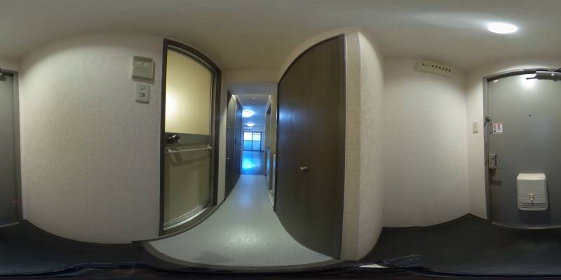 パノラマ画像玄関