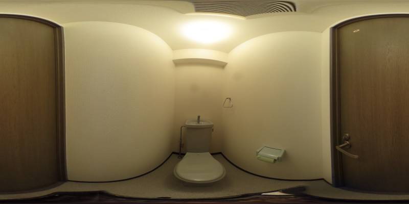 パノラマ画像トイレ