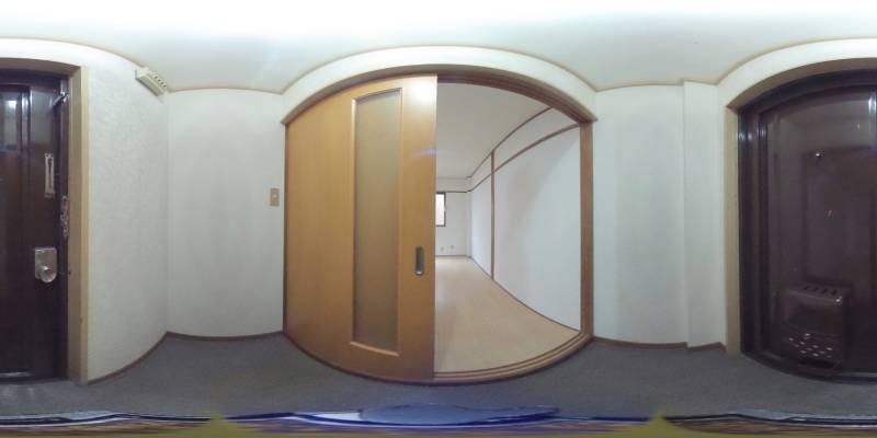 パノラマ画像玄関