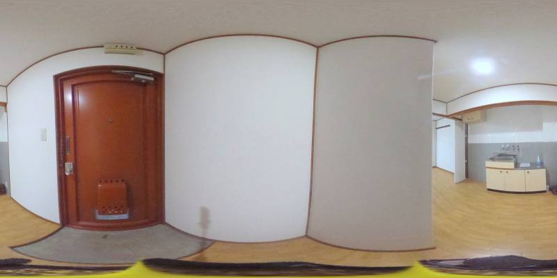 パノラマ画像玄関