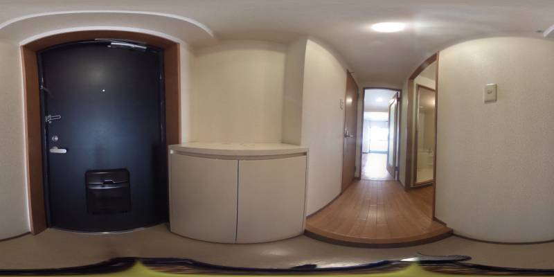 パノラマ画像玄関