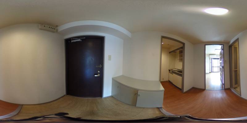 パノラマ画像玄関