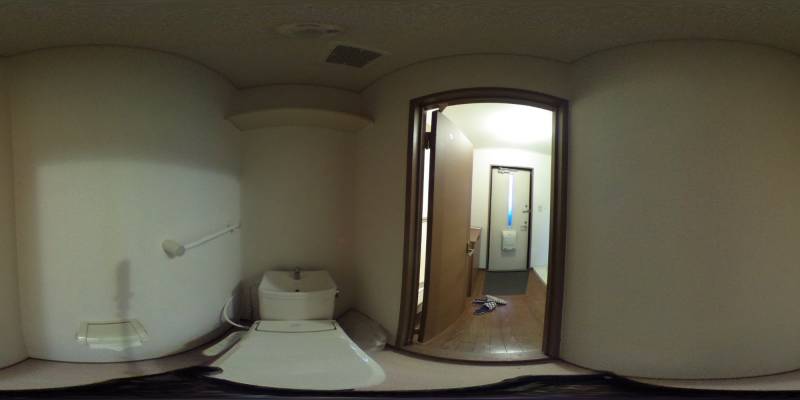 パノラマ画像トイレ
