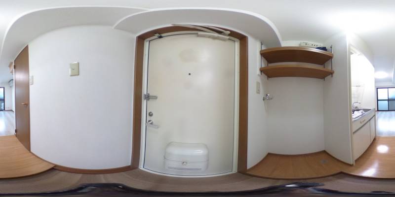 パノラマ画像玄関