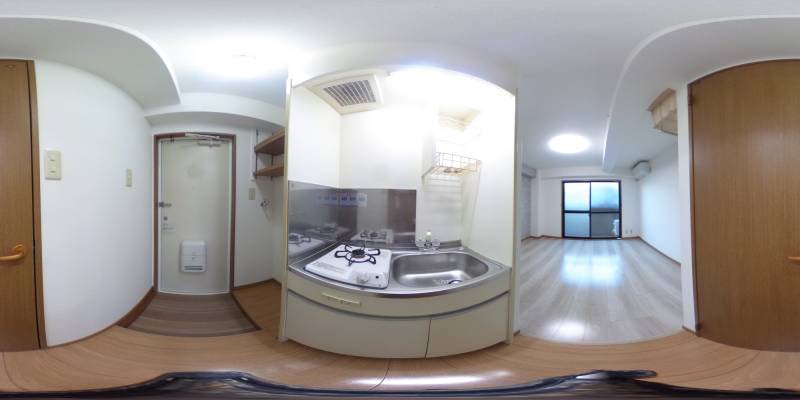 パノラマ画像キッチン