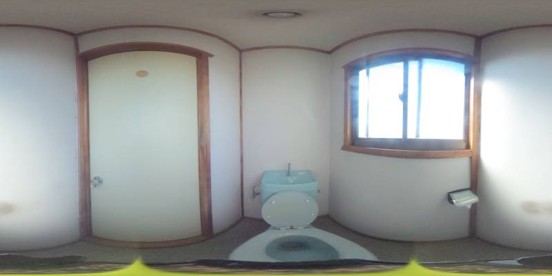 パノラマ画像トイレ