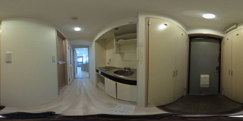 パノラマ画像玄関