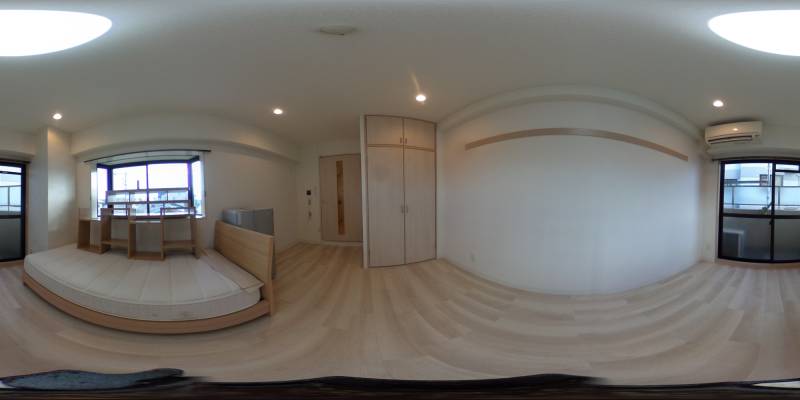 パノラマ画像洋室