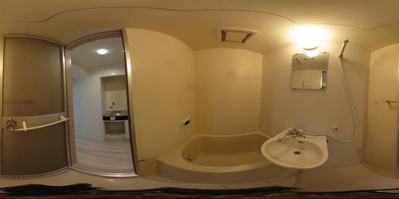 パノラマ画像洗面所