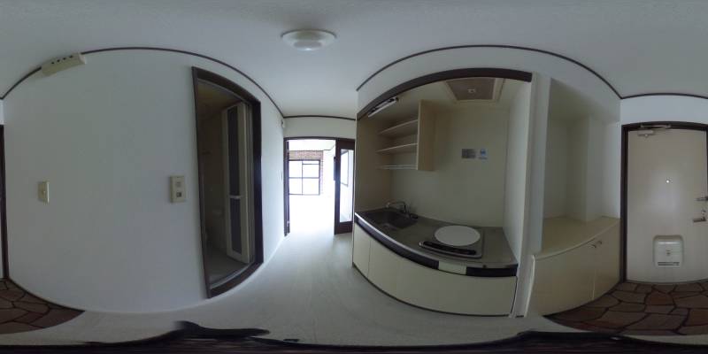 パノラマ画像玄関