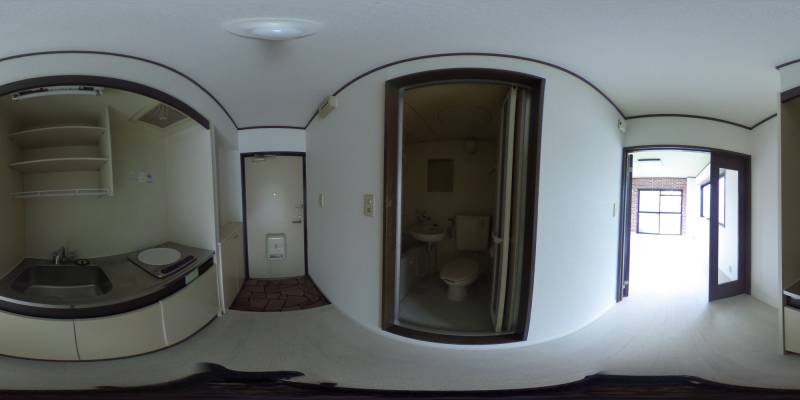 パノラマ画像キッチン