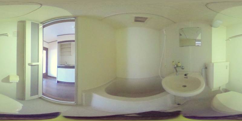 パノラマ画像バスルーム