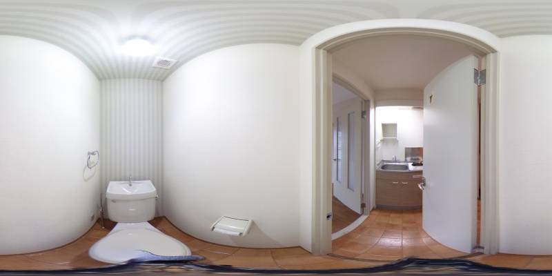 パノラマ画像トイレ