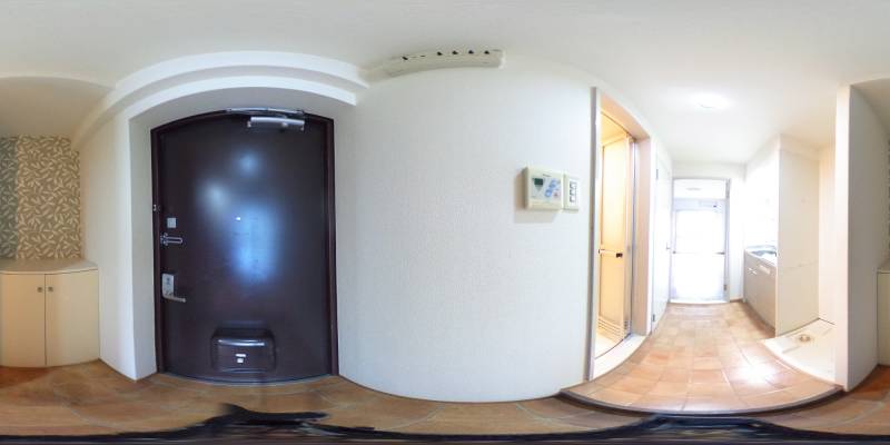 パノラマ画像玄関