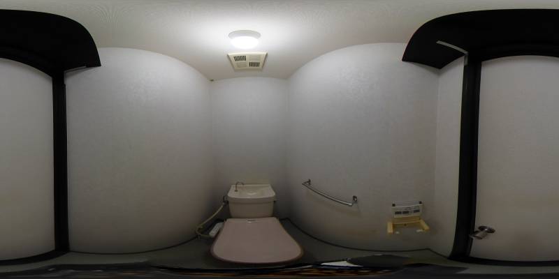 パノラマ画像トイレ
