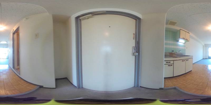 パノラマ画像玄関