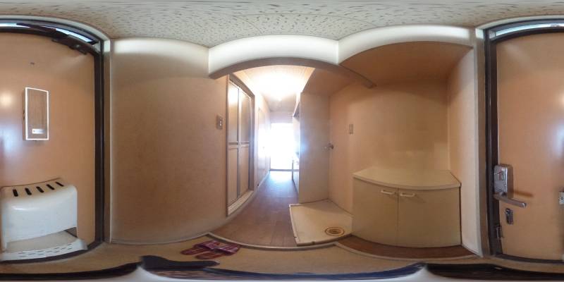 パノラマ画像玄関