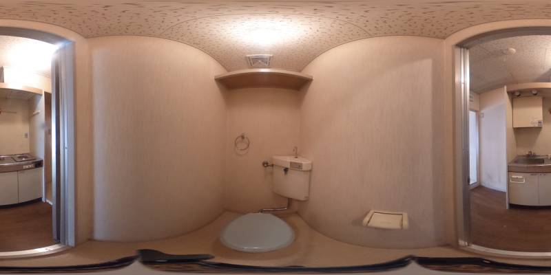 パノラマ画像トイレ