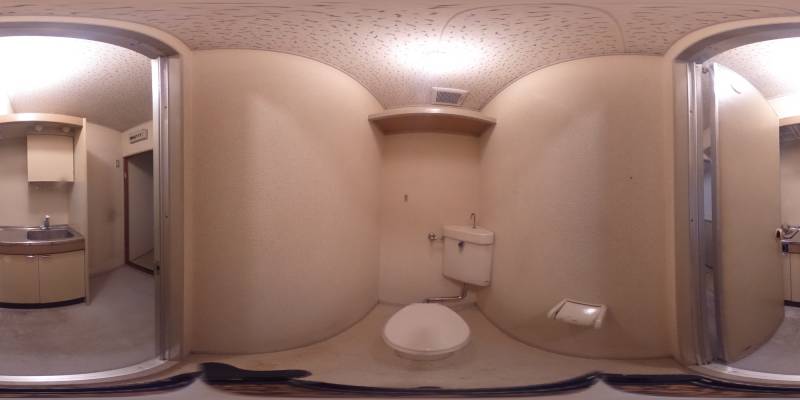 パノラマ画像トイレ