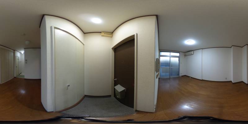 パノラマ画像玄関