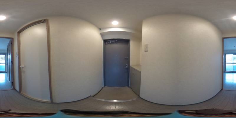 パノラマ画像玄関