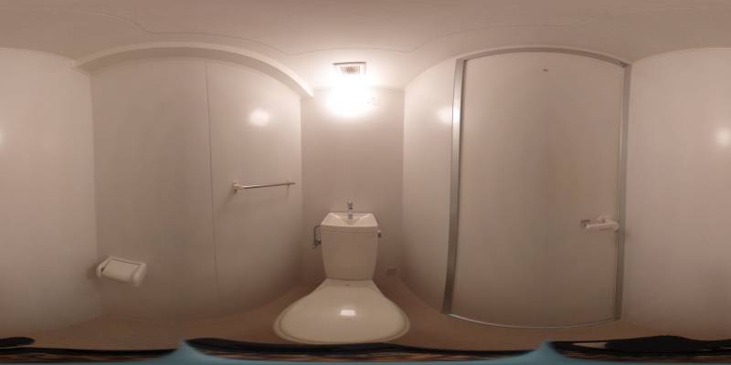 パノラマ画像トイレ