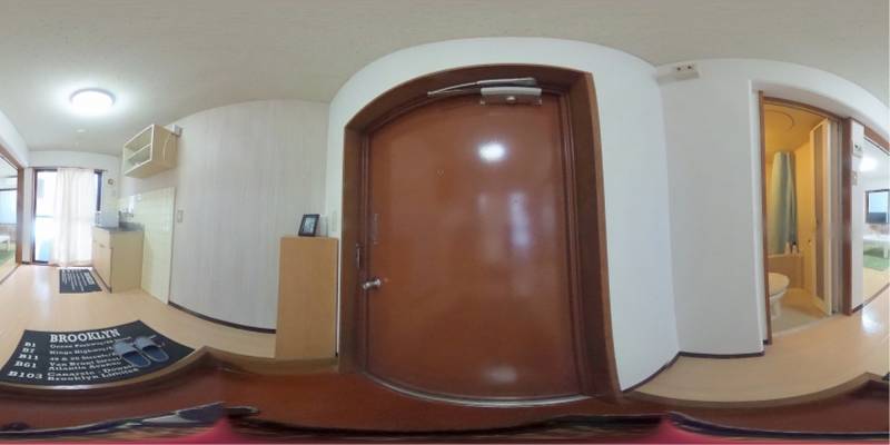 パノラマ画像玄関
