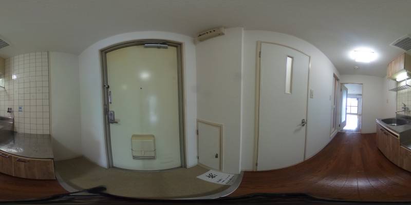 パノラマ画像玄関