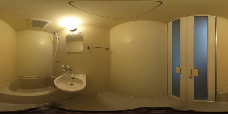 パノラマ画像洗面所