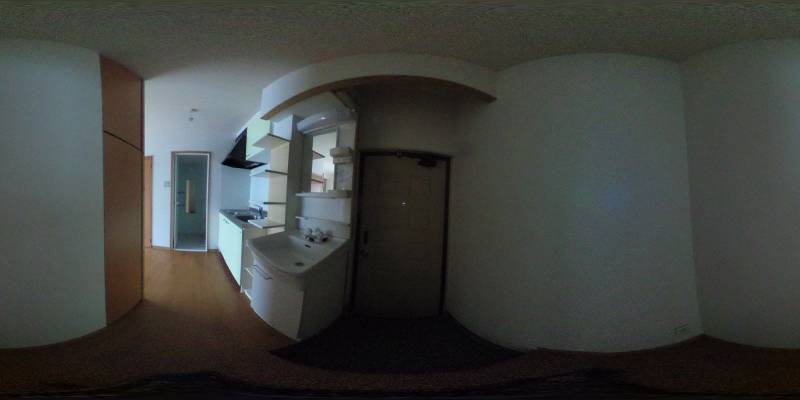 パノラマ画像玄関