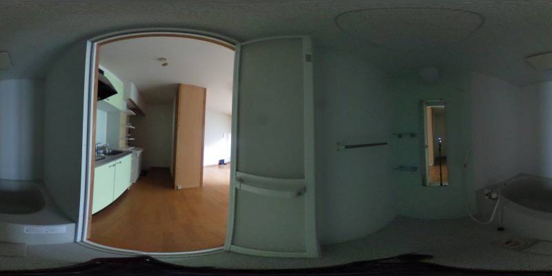 パノラマ画像バスルーム