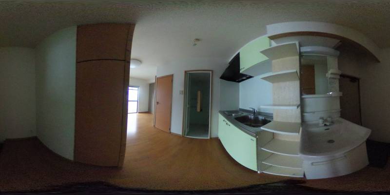 パノラマ画像洗面所