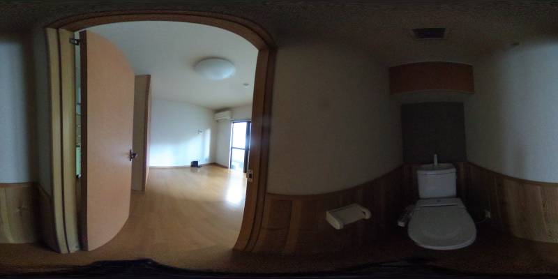 パノラマ画像トイレ