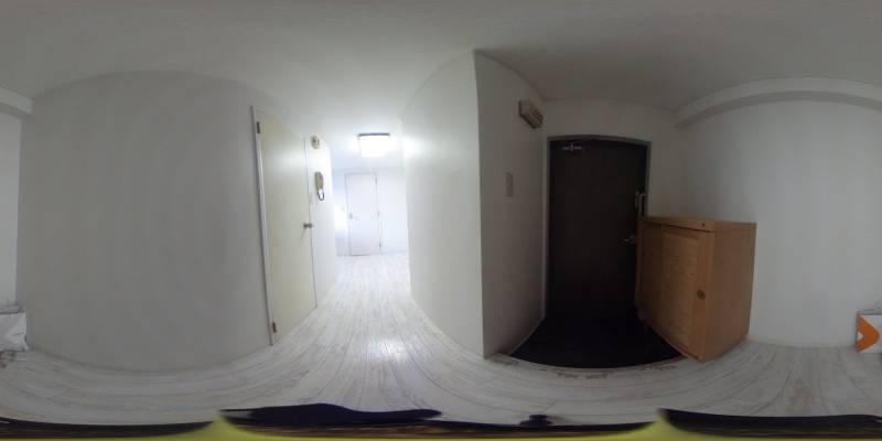 パノラマ画像玄関