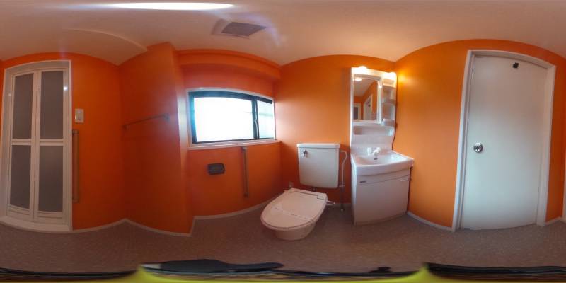 パノラマ画像トイレ