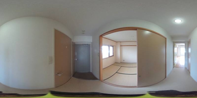 パノラマ画像玄関