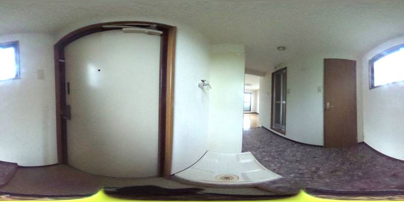 パノラマ画像玄関