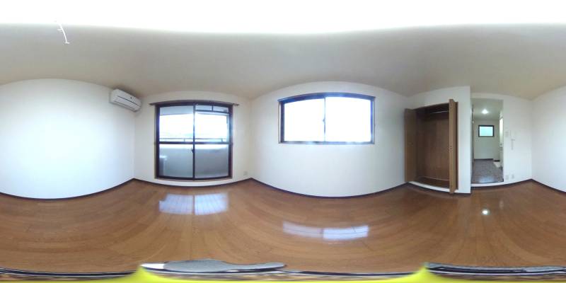 パノラマ画像洋室