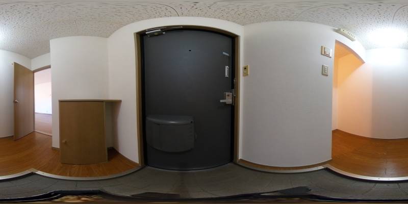 パノラマ画像玄関